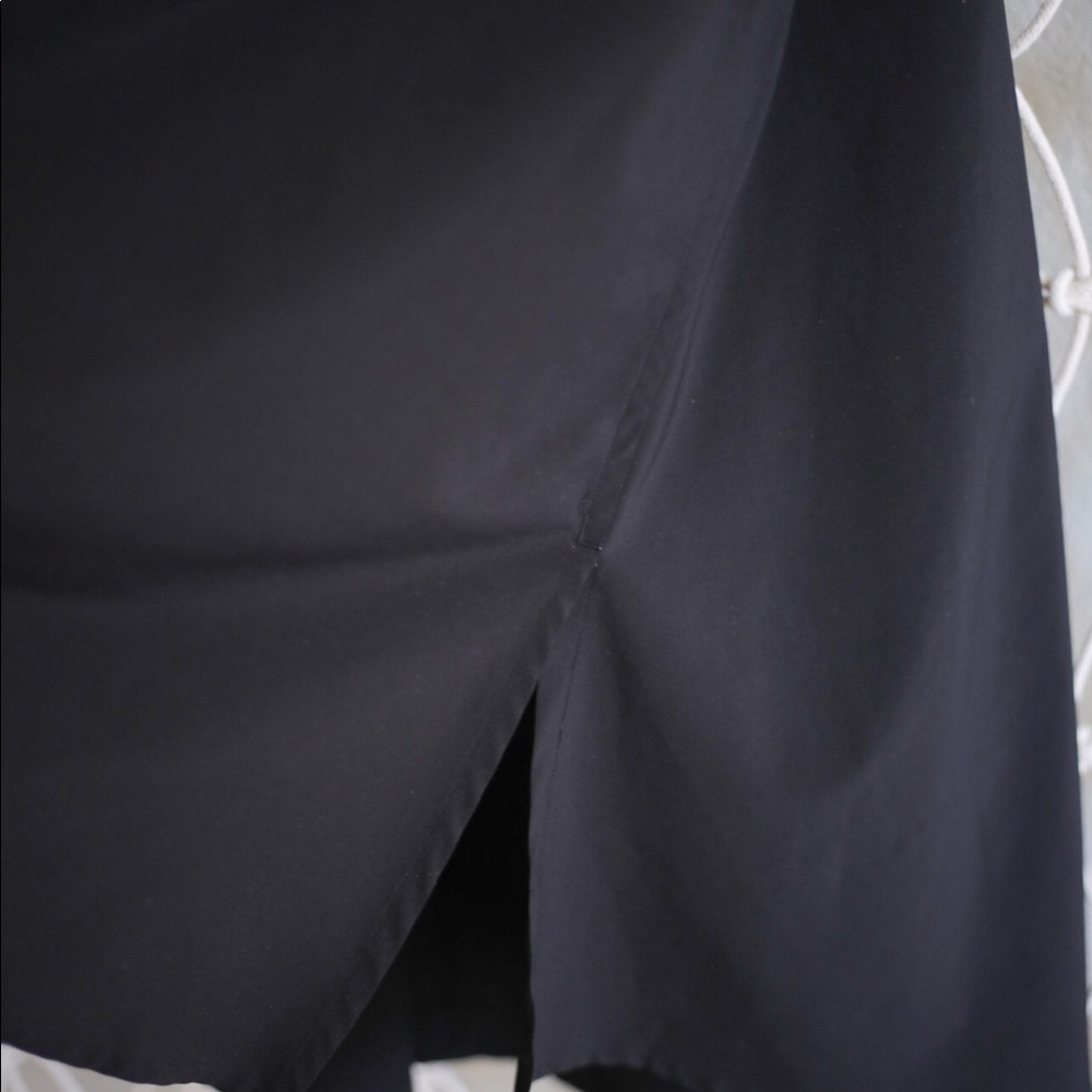 Black High-Low Drawstring Skirt - Women - Picture 5 of 6